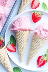 Strawberry Nice Cream Recipe