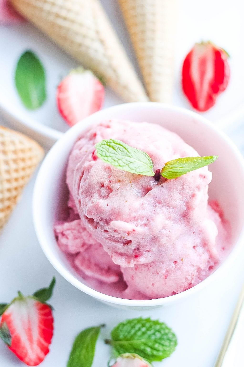 Strawberry Nice Cream Recipe