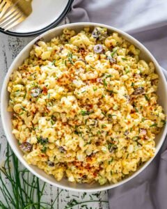 Deviled Egg Macaroni Salad Recipe