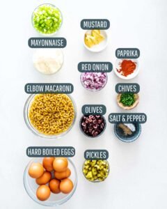 Deviled Egg Macaroni Salad Recipe 